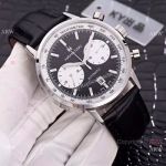 High Quality Copy Hamilton Grand Complications Men Watch SS Black Dial